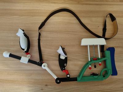 Quest 3 VR Gunstock Ranger Sidewinder Longshot