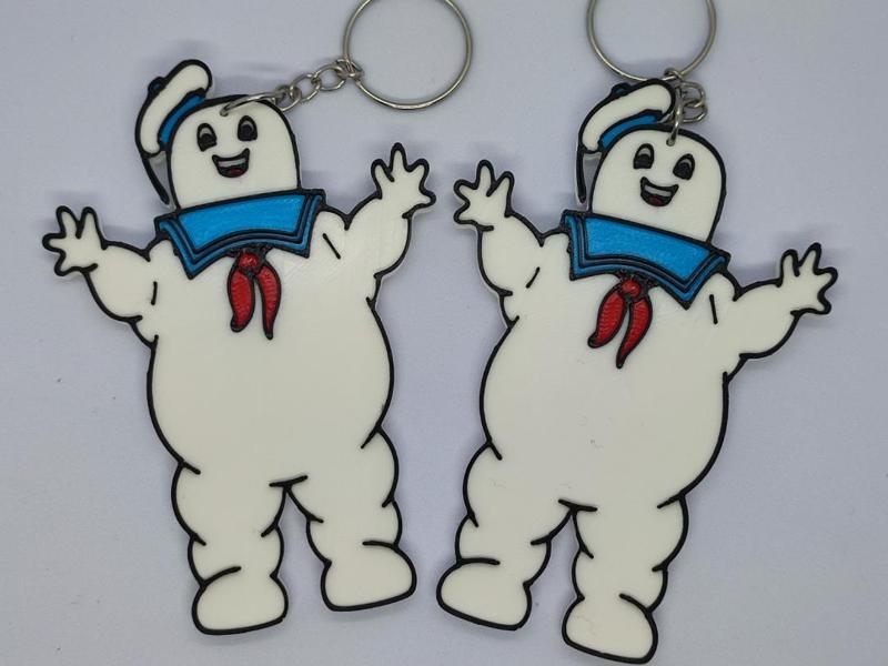 Llavero Stay Puft Marshmallow Man