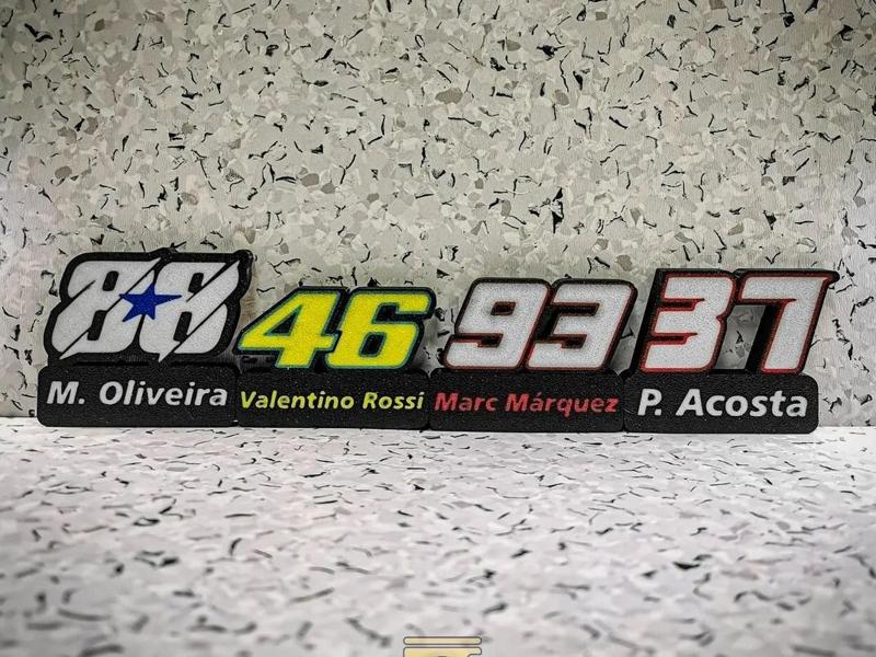 Moto GP Decoration bases