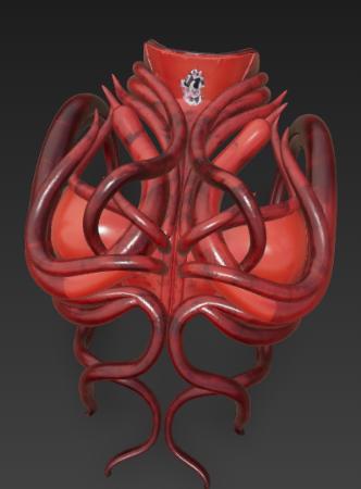 corset decor, devil, halloween decor, halloween, festival clothing, carnival mask, anime, corset, clothing, women's clothing, decorated corset, costume, fashion, accessory