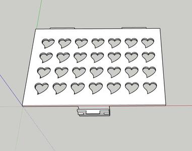 batery cover SP404MKII hearts
