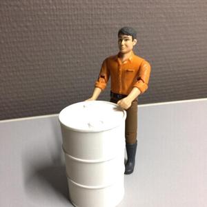 Oil drum 200L (scale 1:14)