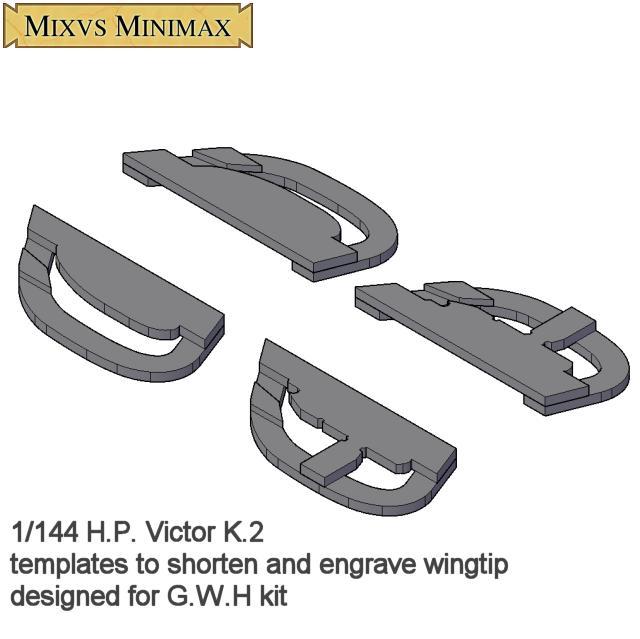 1/144 Victor K.2 wingtip templates