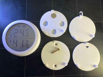Tuya temp/humidity sensor compatible back plates / Befestigungsplatte (Zigbee Model TS0201 / MIR-TE100-TY)