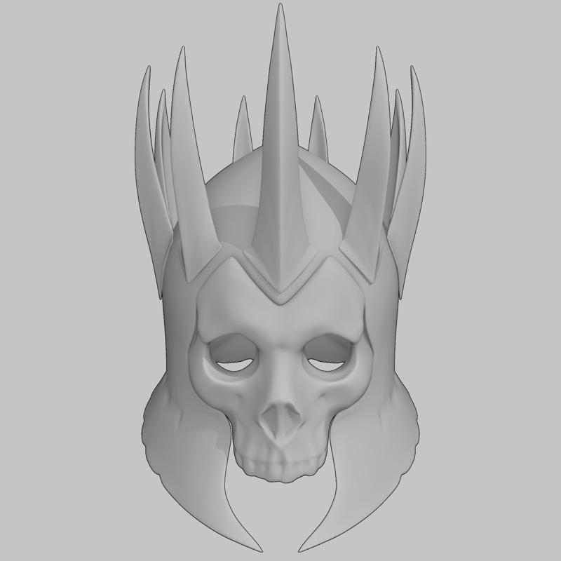 Witcher 3 Wild Hunt Eredin Mask Cosplay