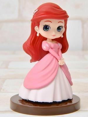Figurine, girl, beautiful girl, doll, female doll, doll in dress, shoes and with long hair, Ariel, little mermaid, long hair, princess in dress, princesses, Disney, Disney princesses, characters from games, doll for children