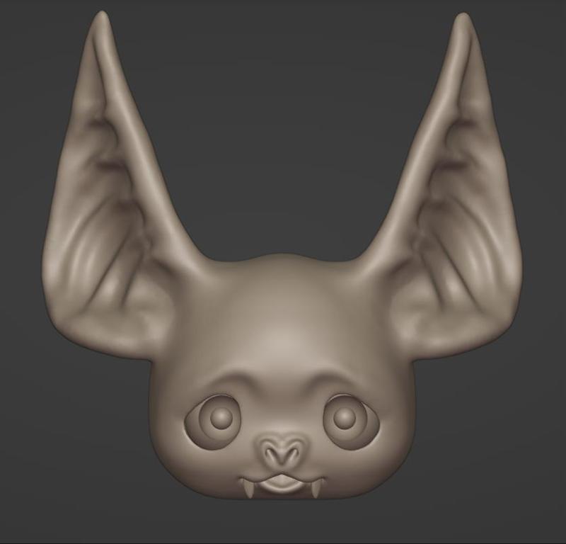 BJD  DOLL 1/8 Batty head Vix