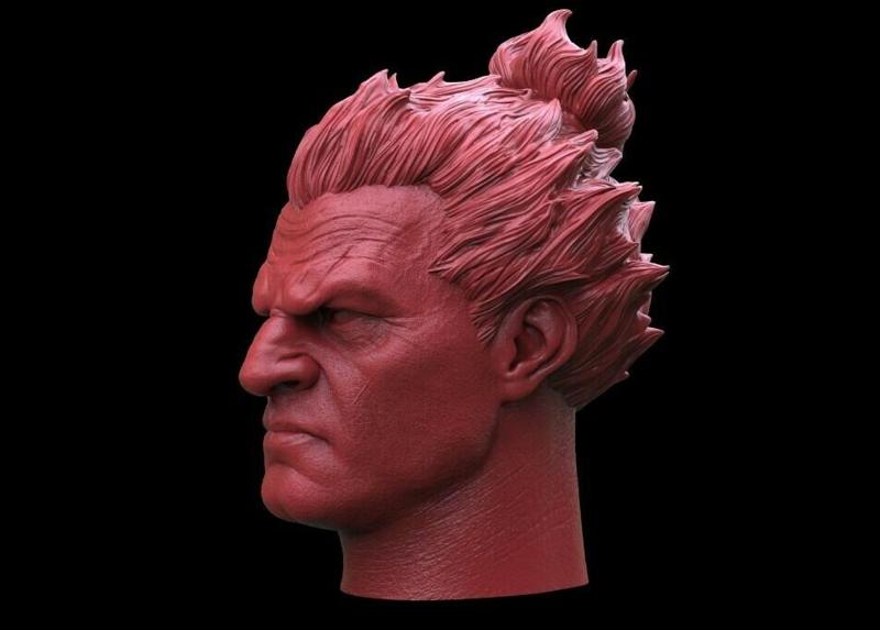 Akuma Head -Street Fighter