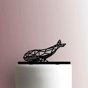 GEOMETRIC WHALE WHALE TOPPER