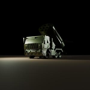 Pencil missile truck