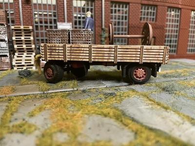 Büssing trailer kit G-gauge, Gauge 1, Gauge 0, Gauge H0, Gauge TT