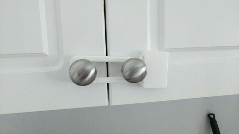 Cupboard safety child lock