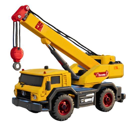 Classic Toy Crane Truck