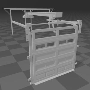 1/18 8x8 Functional Scale Garage Door