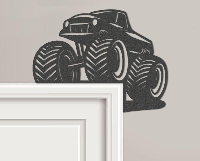 Monster Truck Door Corner Topper