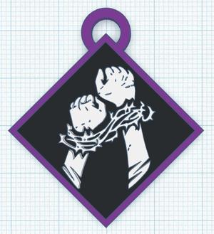 Key ring/Keychain Dead By Daylight - Deathbound