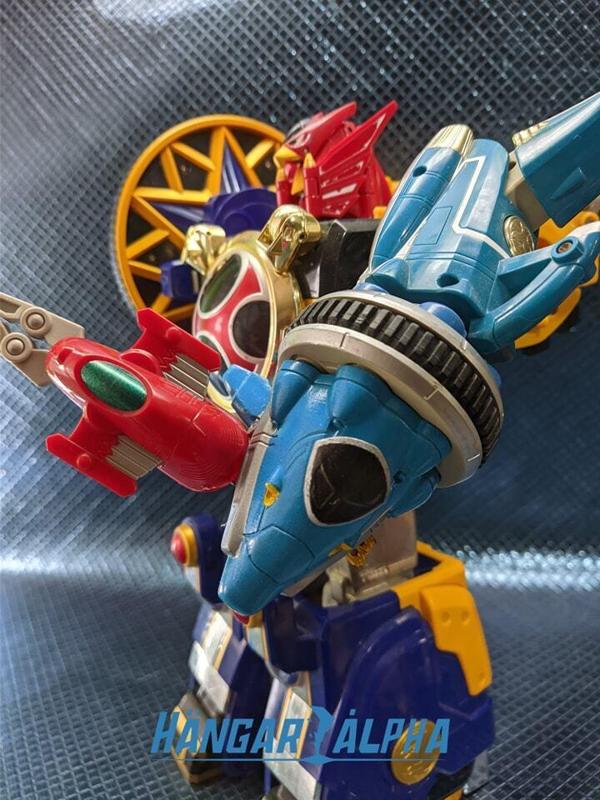 Hurricane Dolphin Head - Ninpu Sentai Hurricaneger / DolphinZord - Power Rangers Ninja Storm.