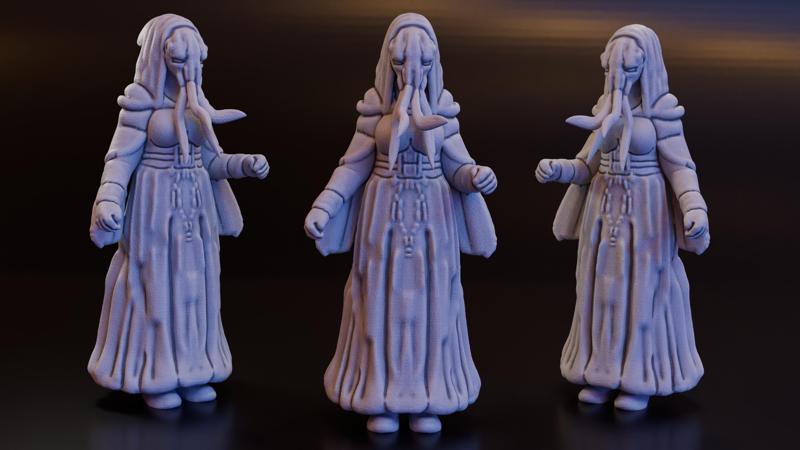 Mindflayer Cultist #2 (DND / TTRPG)