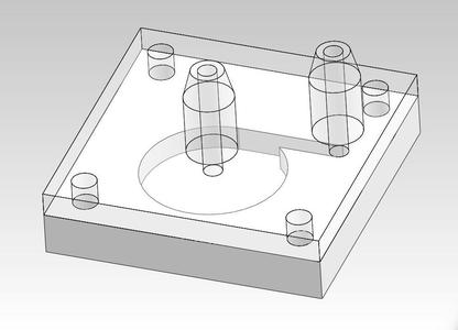 Fluidic Vortex Diode