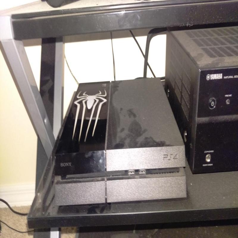 Spider-Man PS4 Vinyl Cutout for K40 Laser