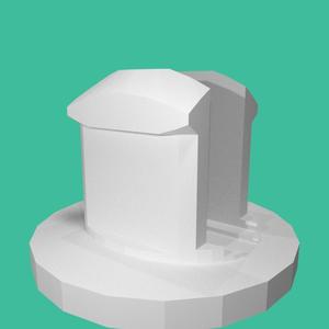 snap button for cell phone holder clip