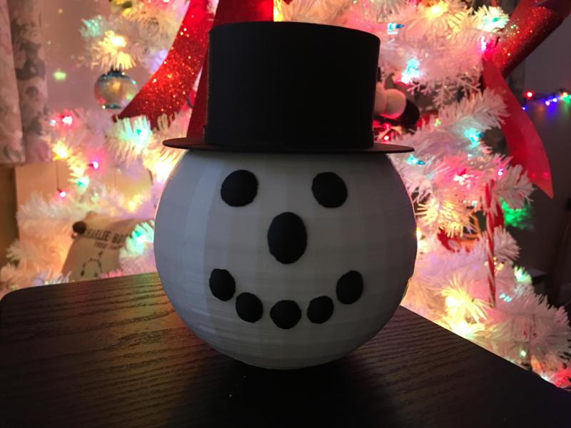 Snowman with Hat