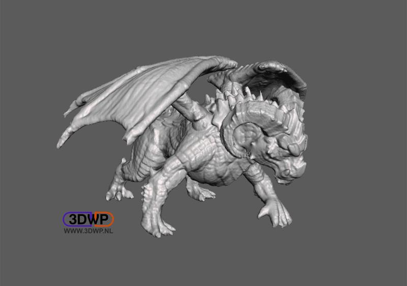 Dragon Ram 3D Scan