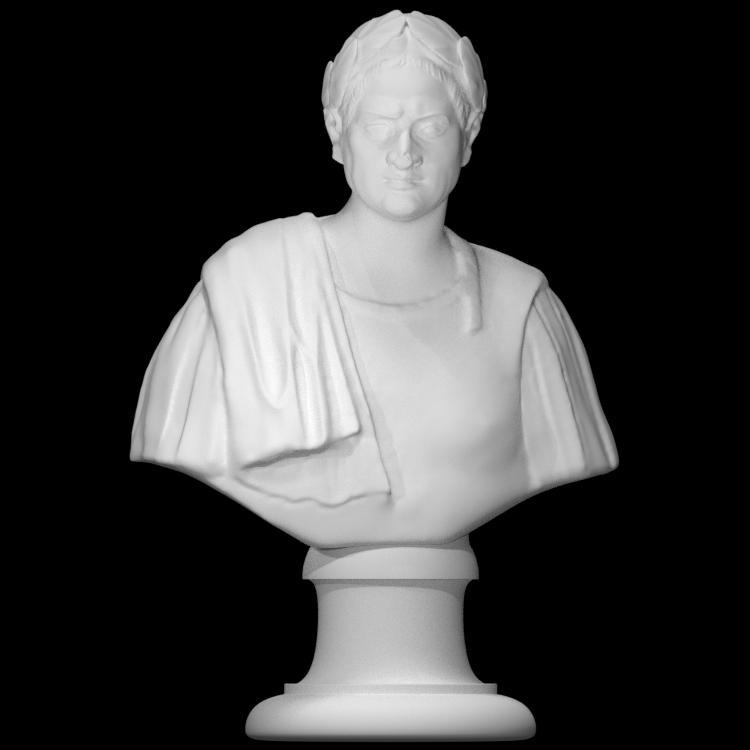 Bust of a man