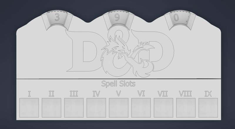 DnD wound + spell counter utlitiy