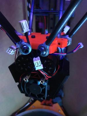 QuadFusion for Delta Mount (FishEye Effector)  M3D