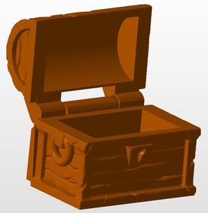 Yu-Gi-Oh! dungeon dice item chest (hinged)