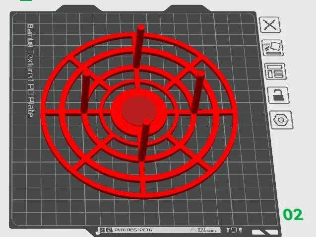 Aquarium filter canister support