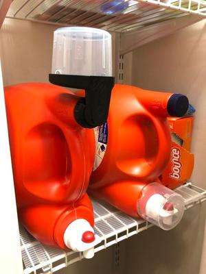 Laundry Detergent Cup Drain - remodeled