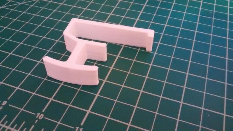 Clip on cabinet handle