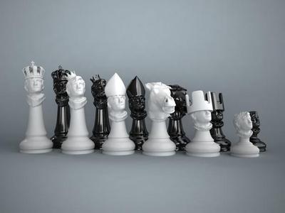 Chess set out of my own head