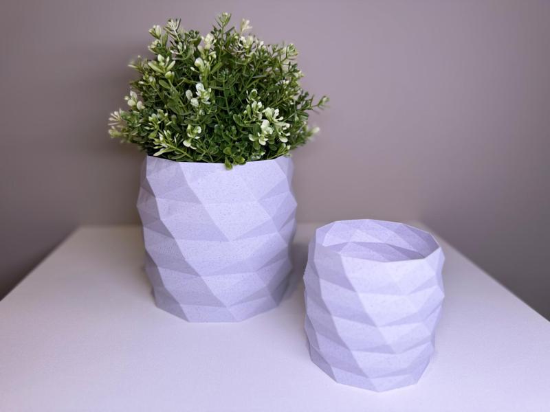 Geometric Vase or Pot For Plants