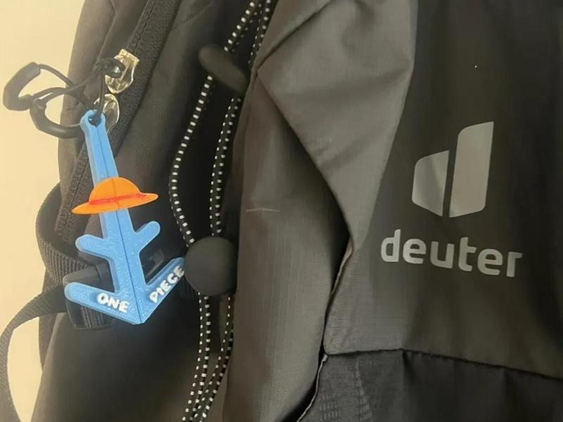 One Piece Phone Stand Keychain (Magnetic)