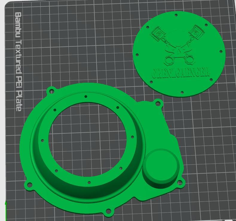 GRENZGAENGER Minarelli AM6 Ignition Cover (with starter)