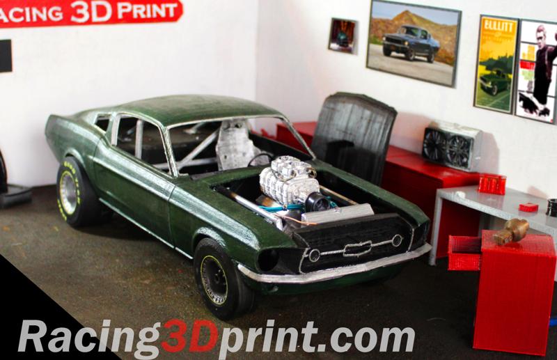 Ford Mustang 67 Bullit 1:2 Scale