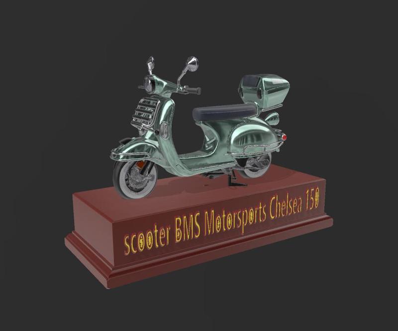 scooter BMS Motorsports Chelsea 150 (MOTORCYCLE COLLECTION)
