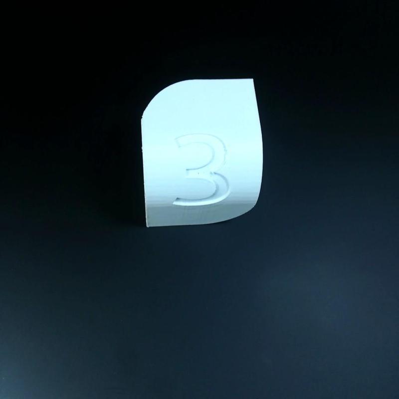 d3 Dice; A three sided die!