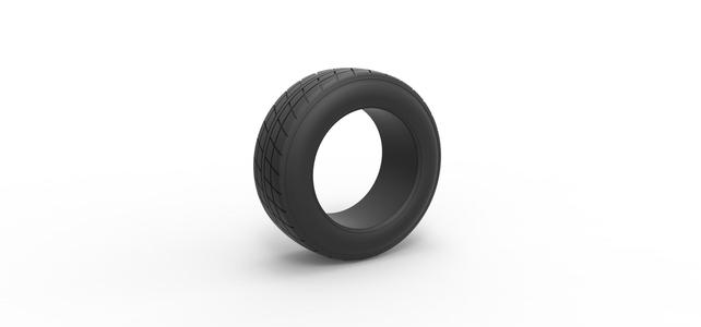 Diecast Dirt Sprint racing front tire 8 Scale 1:25