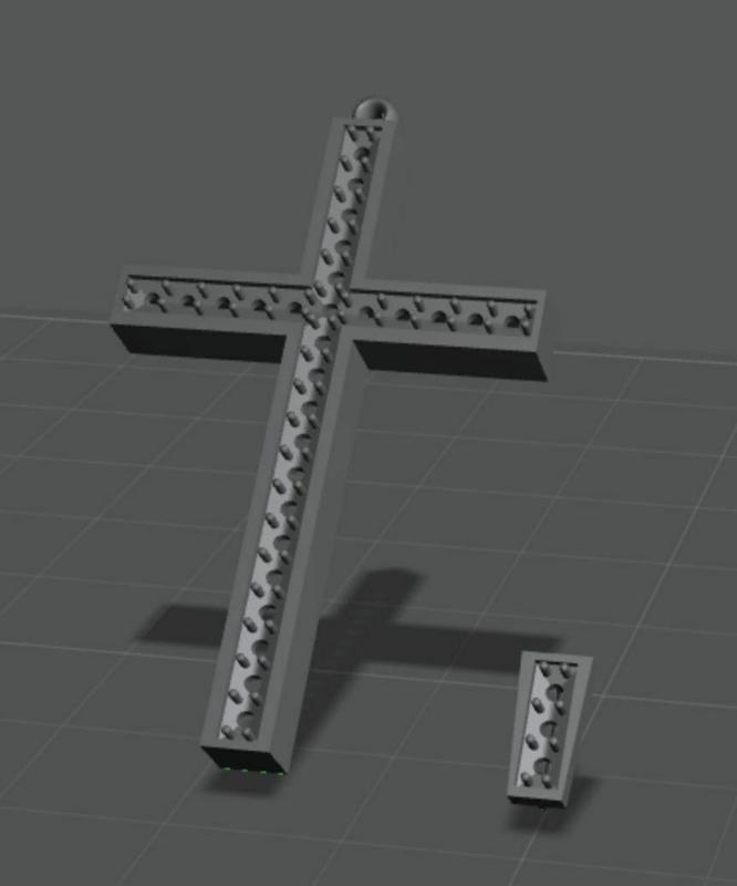 cross and stone cross
