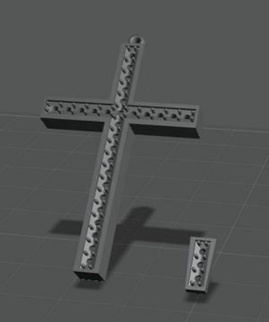 cross and stone cross