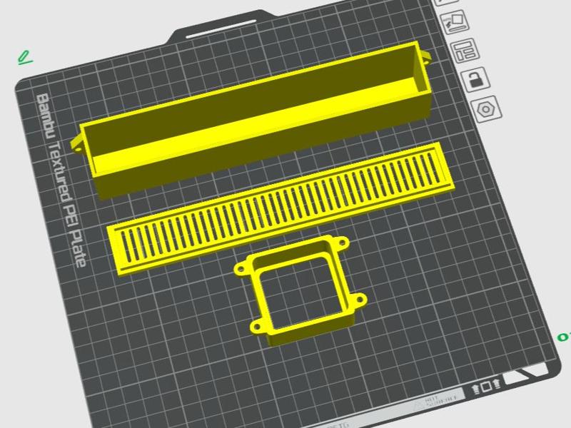 Desiccant Beads Box and Hygrometer Holder