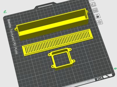 Desiccant Beads Box and Hygrometer Holder