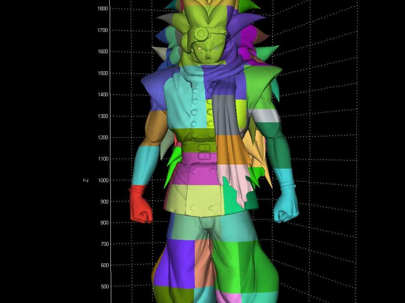 Life-Size Granola V2 Dragonball 3D Model Part 1