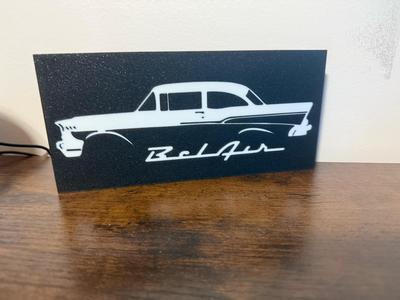 57 Chevrolet Belair Lightbox