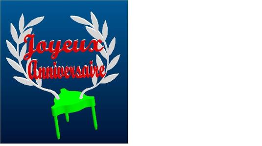 Happy Birthday" decoration