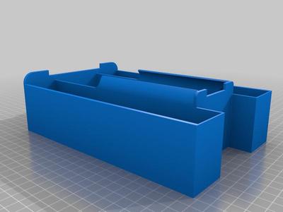 Stereoscope stand with picture trays